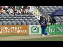 Video: Sachin Tendulkar plays a paddle sweep for six