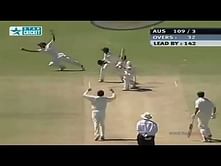 Video: Rahul Dravid takes a blinder of a catch in slips