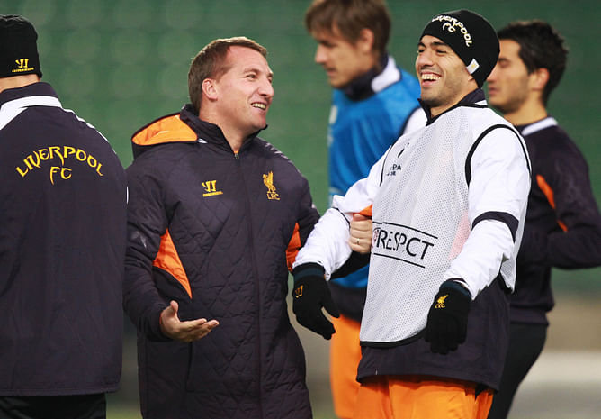 Suarez has made me better, admits Liverpool boss Brendan Rodgers