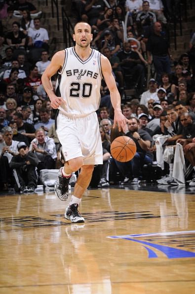 Manu Ginobili of San Antonio Spurs