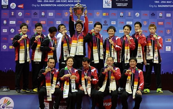 Japan defeat Malaysia to bag maiden Thomas Cup title