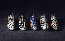 Players ready for battle with launch of Adidas’ FIFA World Cup boot collection