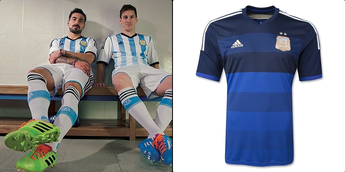 2014 FIFA WORLD CUP: ADIDAS × ARGENTINA AWAY - FIFA Kit Creator