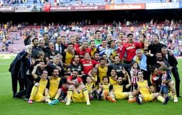 Atletico Madrid crowned La Liga champions after drawing 1-1 with Barcelona