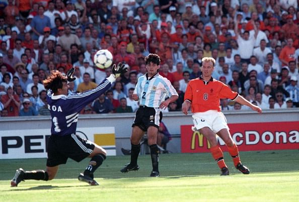 Iconic World Cup moments- Dennis Bergkamp's goal against Argentina - 1998