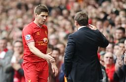 Brendan Rodgers explains why he changed Steven Gerrard’s role in the Liverpool side