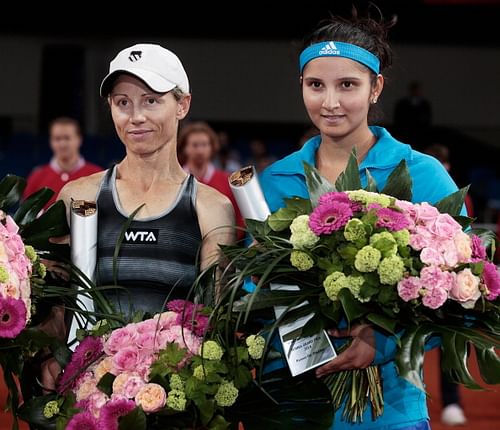 Cara Black and Sania Mirza