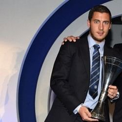 Eden Hazard and Cesar Azpilicueta win Chelsea awards