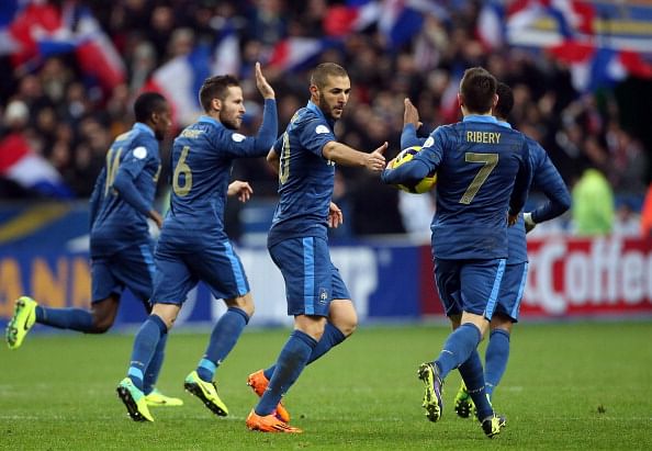 France announce 23-man squad for 2014 FIFA World Cup; Samir Nasri left out