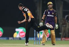 KKR skipper Gautam Gambhir fined for showing dissent against umpire's decision