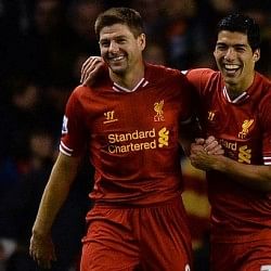 Suarez is the best I've ever played with: Gerrard