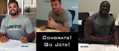Three Jets Draftees sign deals