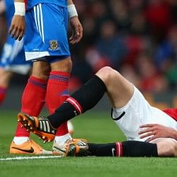 Manchester United's Phil Jones a doubt for the World Cup