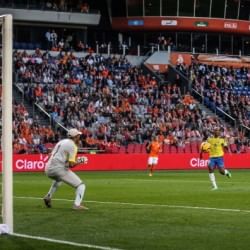 Robin van Persie scores sensational volleyed goal for Netherlands against Ecuador