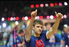Thomas Muller says he has good relationship with Louis Van Gaal, but admits that he is happy at Bayern Munich