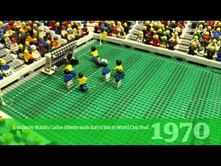 Video: Compilation of classic World Cup moments with lego animations