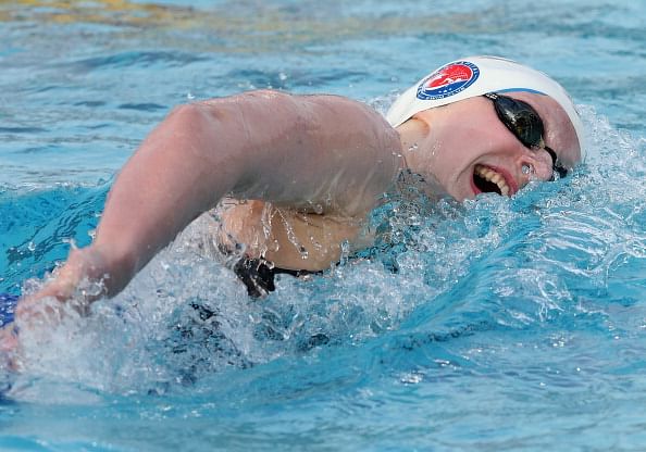 Katie Ledecky breaks two of her own world records, comeback kid Michael Phelps comes third in medley