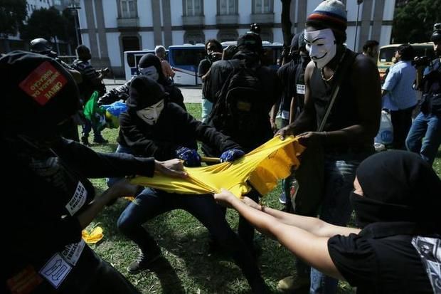 45 held for anti-World Cup protests in Brazil