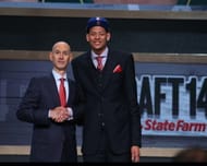 Adam Silver and Isaiah Austin