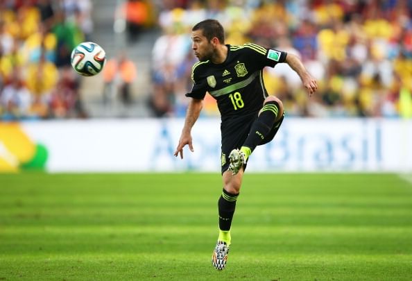 2014 FIFA World Cup: Jordi Alba threatens Spanish journalist after victory over Australia