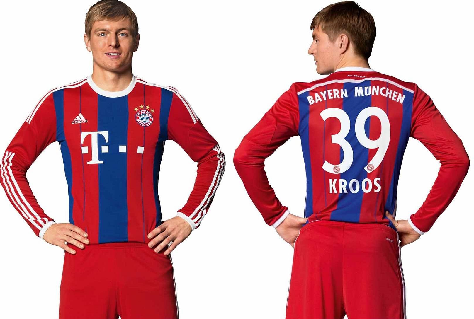 Bayern Munich's new kits for 2014-15 season released