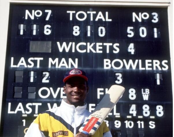 Top 10 individual First-class scores