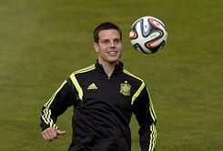 Chelsea’s Cesar Azpilicueta scores sensational chip in Spain training