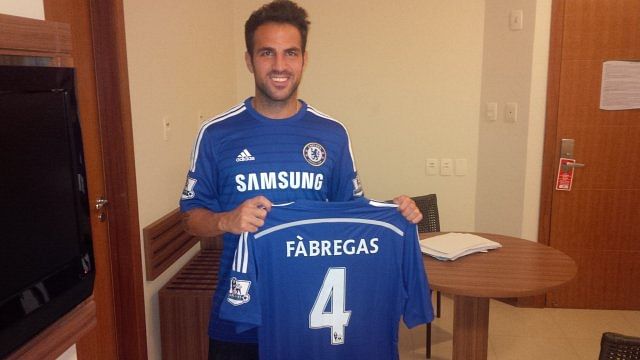 Chelsea sign Cesc Fabregas from Barcelona