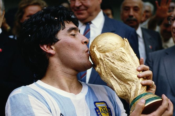 Diego Maradona's records in football