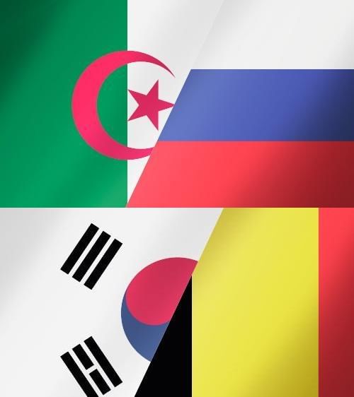 FIFA World Cup 2014: Algeria vs Russia and South Korea vs Belgium - Live tweets, goals and highlights