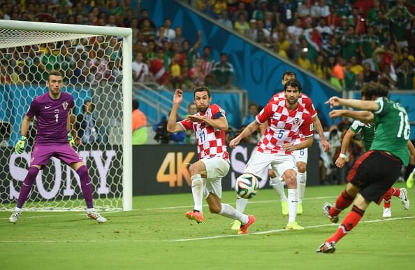 Was Mexico denied a penalty against Croatia?