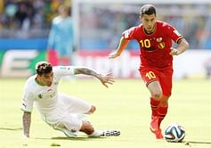 Eden Hazard admits to feeling price tag pressure as Belgium’s talisman