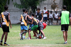 First ever Footy action enthralls crowd in Kolkata