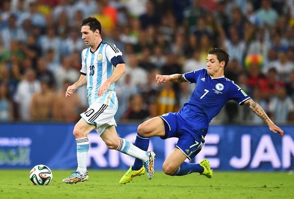 Bosnia coach Safet Susic: Messi and stage fright led to our downfall