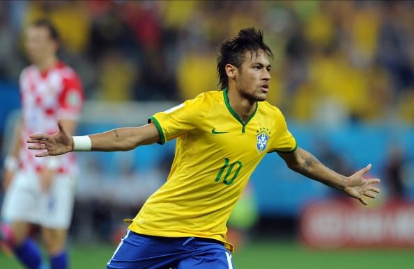 Dazzling Brazil let nothing spoil their party