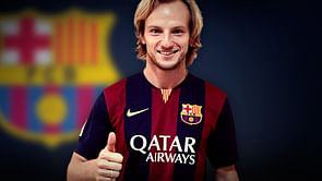 Barcelona announce the signing of Croatia's Ivan Rakitic from Sevilla