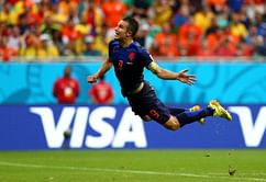 Video: Relive Robin van Persie's 'Flying Dutchman' header through a Flipbook