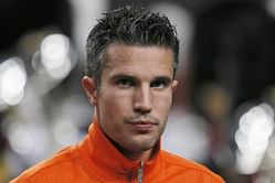 Robin van Persie plays down fitness concerns after half-time substitution against Wales