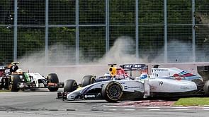 Canadian Grand Prix 2014: Sergio Perez crashes out after collision with Felipe Massa