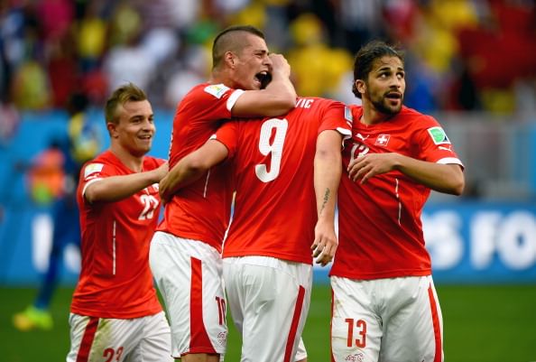 FIFA World Cup 2014: Switzerland beat Ecuador with a dramatic last minute goal