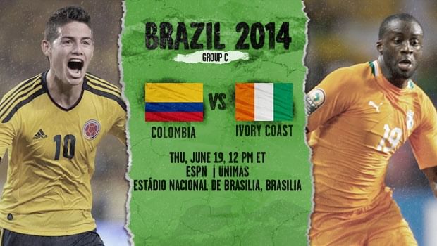 Colombia vs Ivory Coast - What we can expect - Preview and Prediction