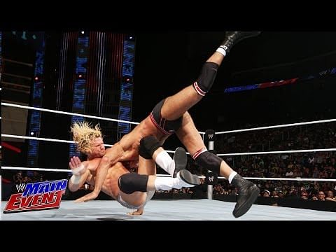 Video: Six-man Tag match on WWE Main Event