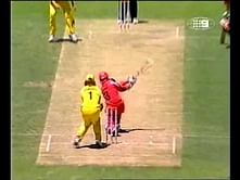 Video: Jackpot! Andy Flower hits a six worth $50,000!