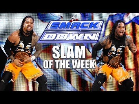 Video: The Usos in WWE's Smackdown Slam of the Week