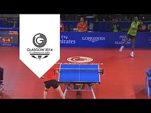 Commonwealth Games 2014: One of the most incredible ping pong rallies ever