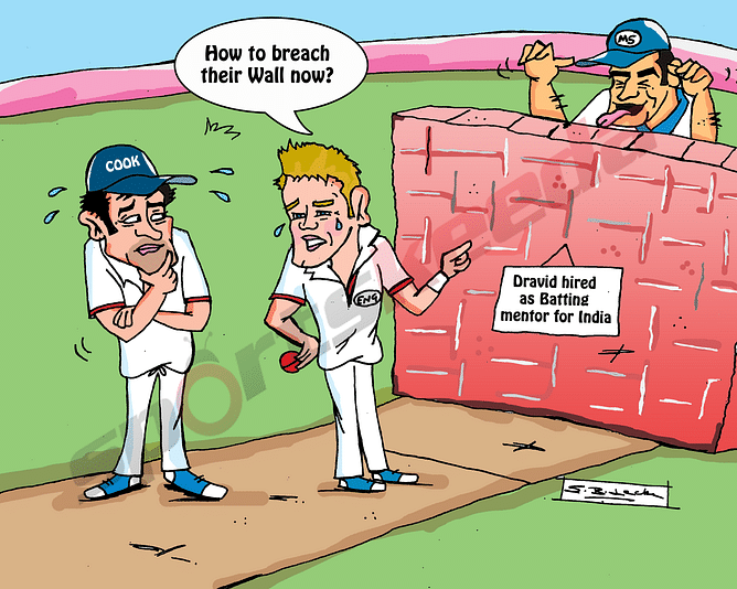Comic: The wall before England!