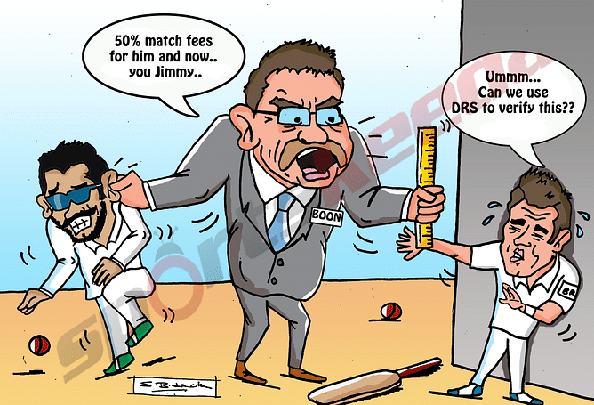 Comic: Ravindra Jadeja dealt with, James Anderson's turn next