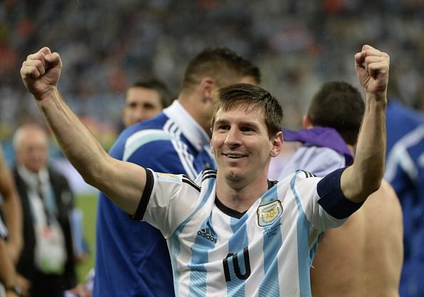 Lionel Messi was stuck in a dope test while Argentina teammates celebrated semi-final victory