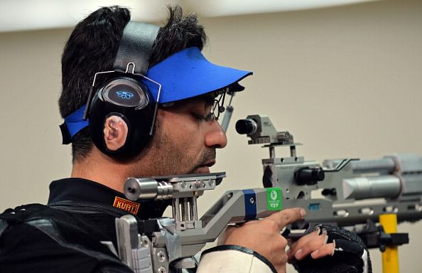 Commonwealth Games 2014: Abhinav Bindra wins gold in the 10m Air Rifle event; Ravi Kumar finishes fourth