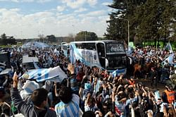 Dear Argentina, the Albiceleste fans salute you